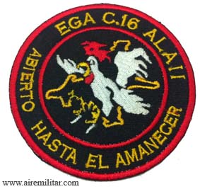 Escudo Bordado EGA C16 ALA 11